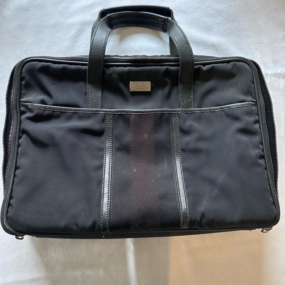 Gucci Black Laptop Bag